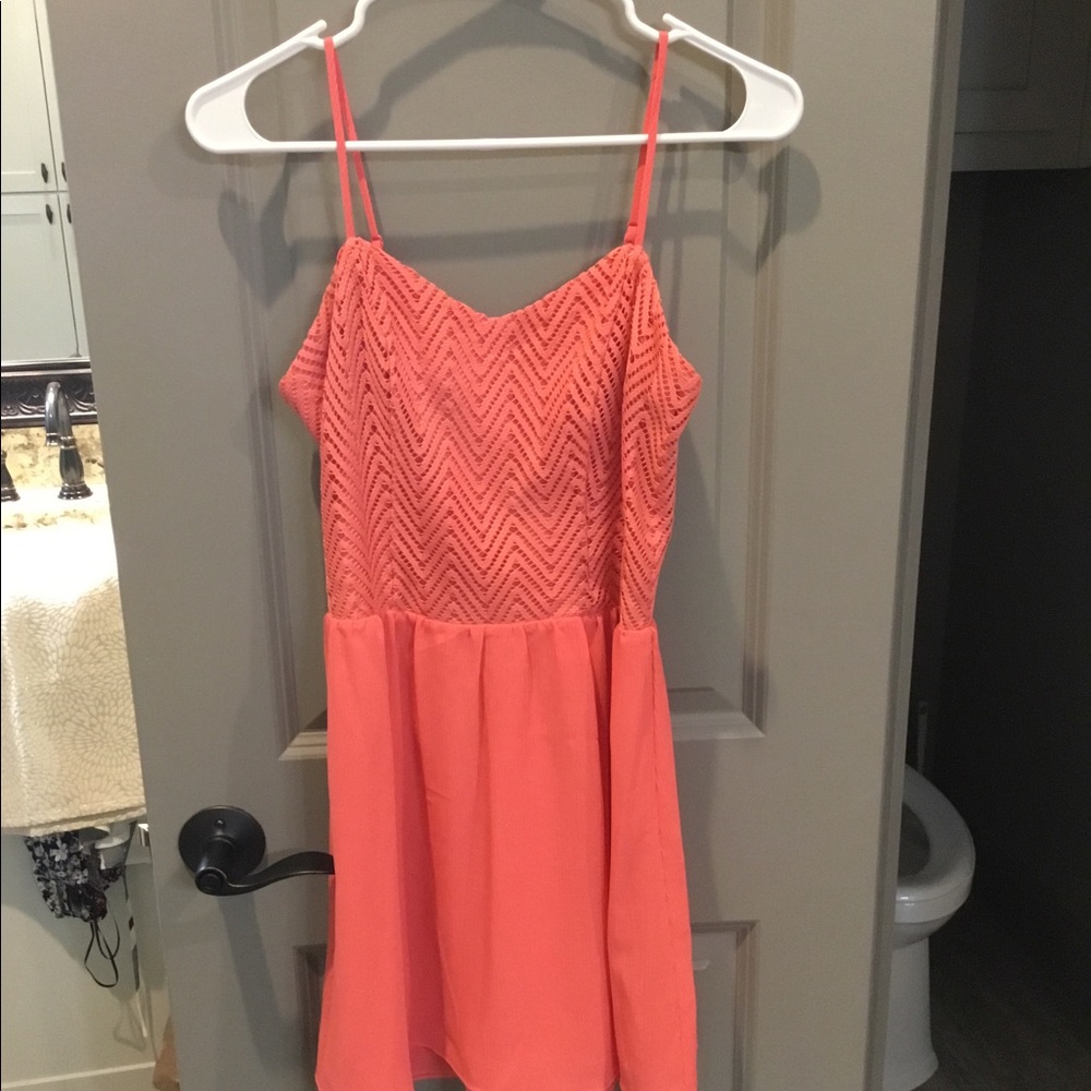 Candies coral summer dress